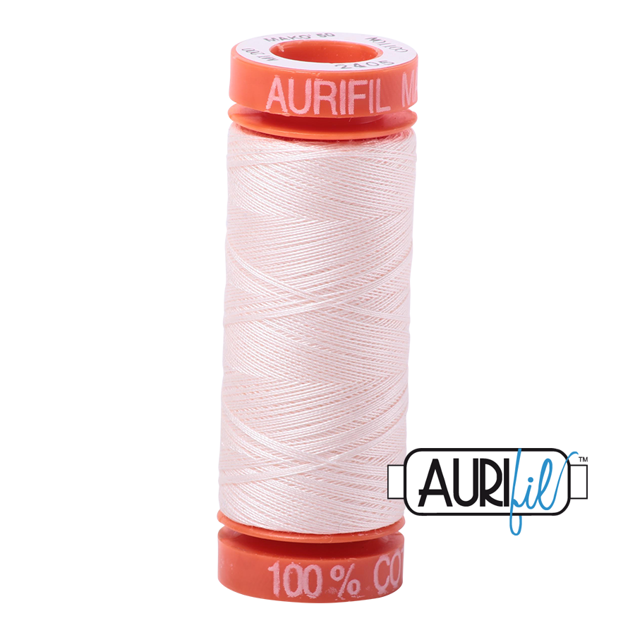 2405 Oyster Aurifil 50wt Thread