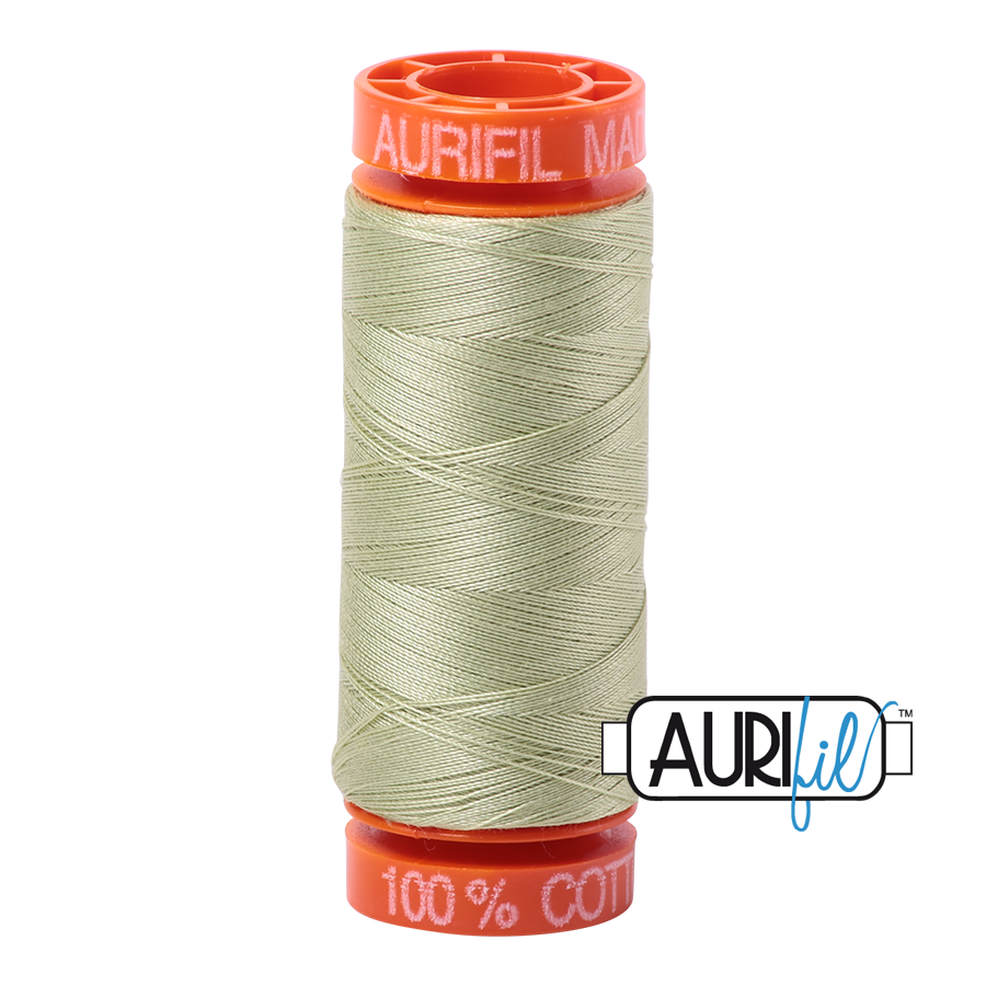 2886 Light Avocado Aurifil 50wt Thread