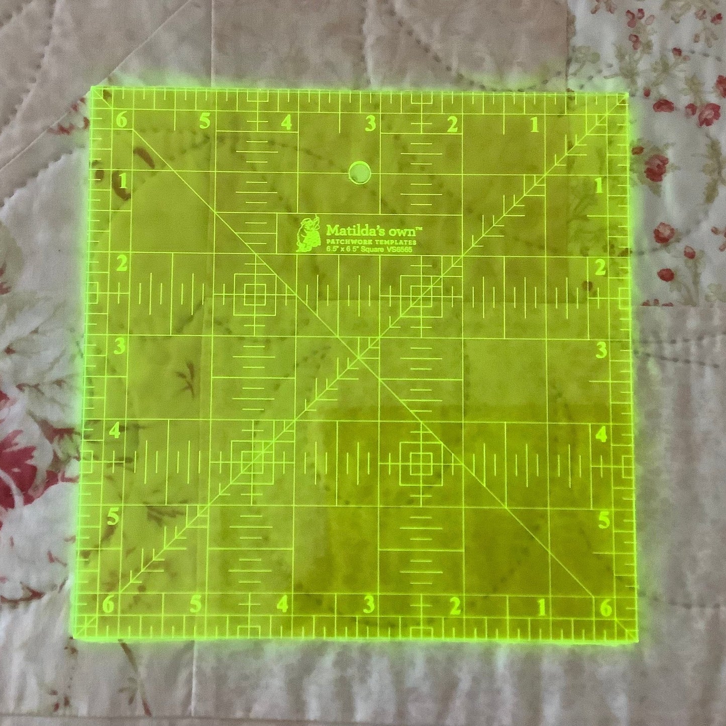 Matilda's Own Ruler 6.5 x 6.5 inch