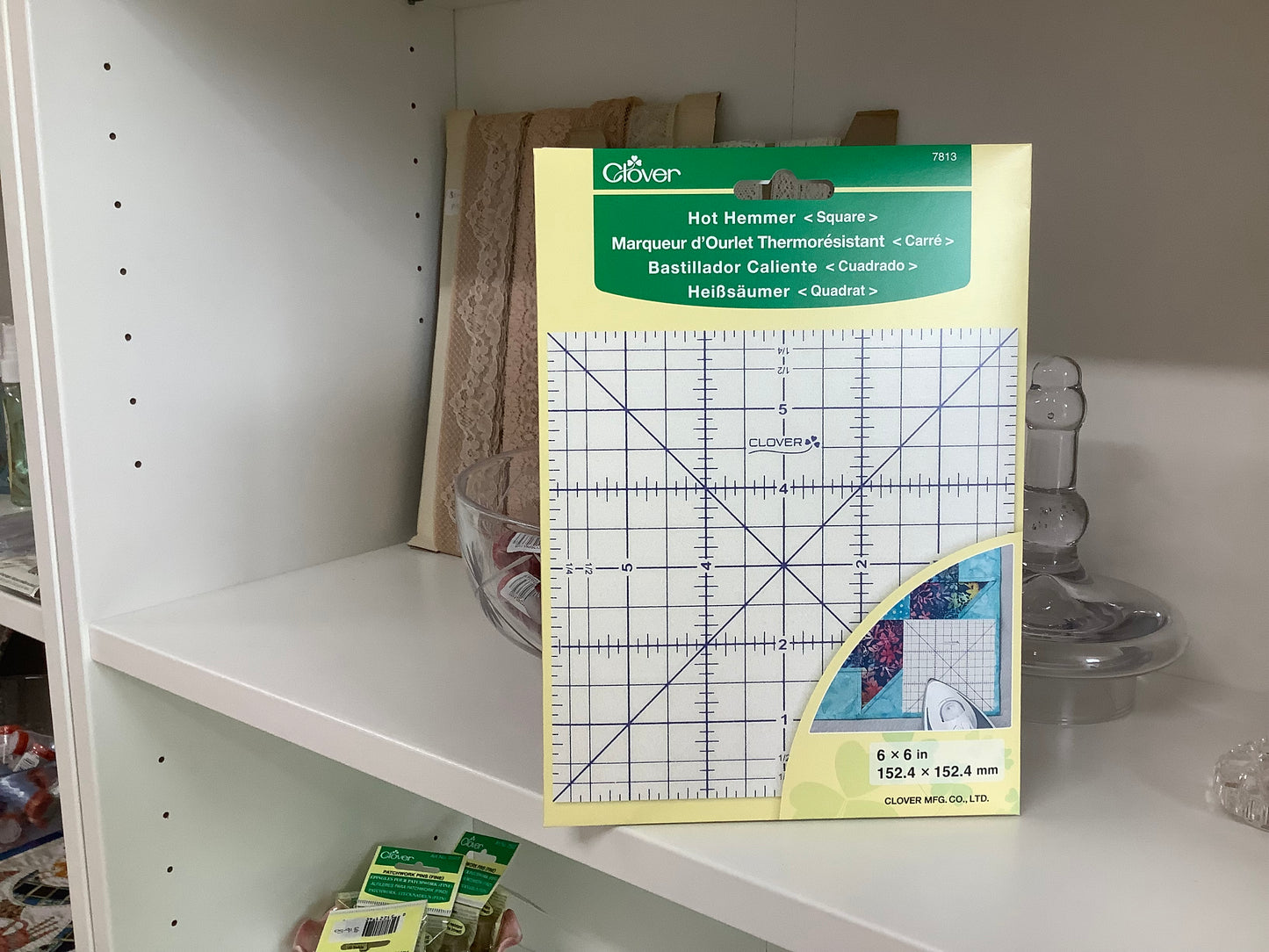 Clover Hot Hemmer 6" x 6"