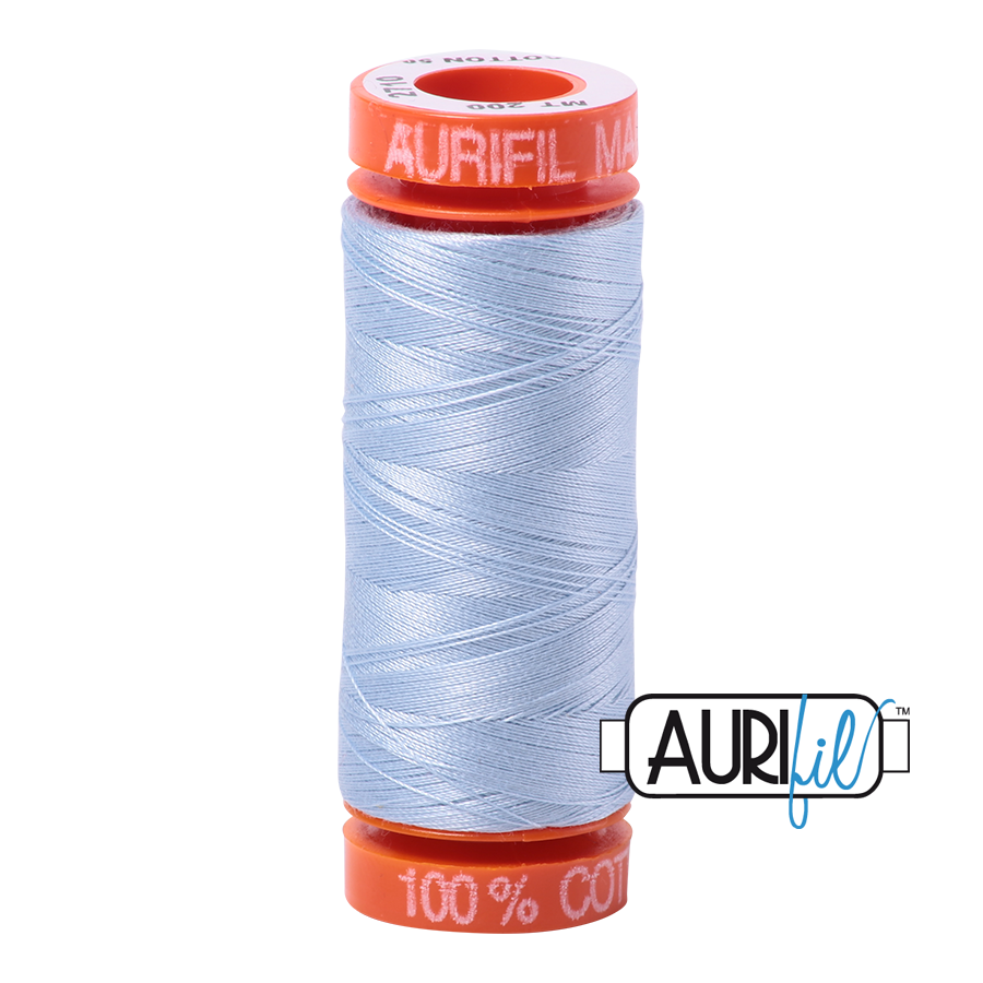 2710 Light Robins Egg Aurifil 50wt Thread