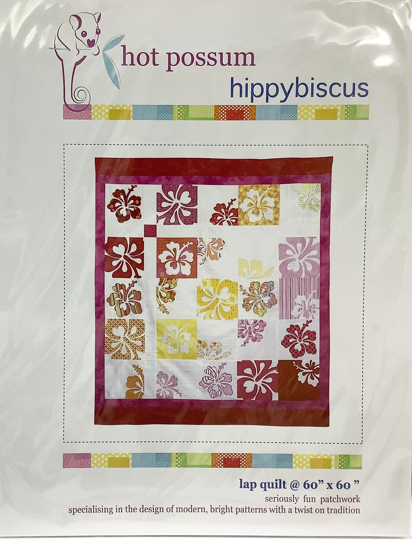 Hippy Hibiscus Quilt