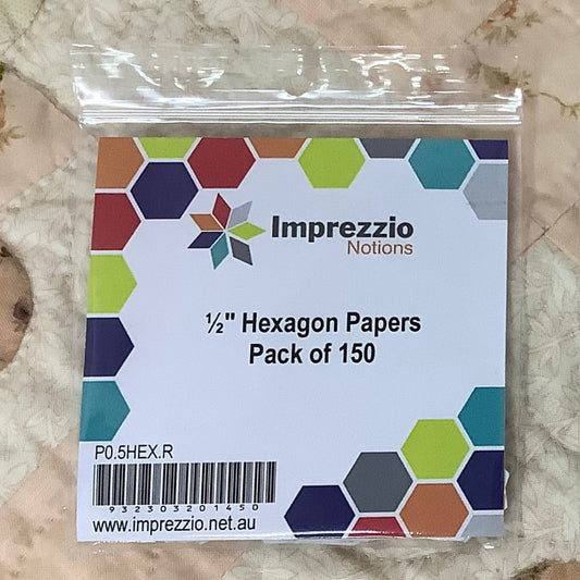 Papers - 1/2" Hexagon (150)