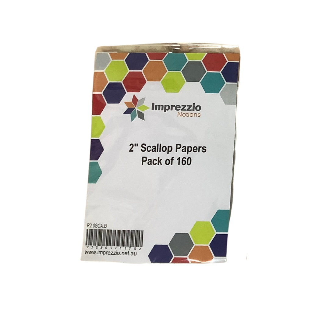 Papers - 2" Scallop (160)